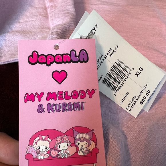 JapanLA Sanrio My Melody & Kuromi Spirit Jersey NWT - Picture 6 of 9